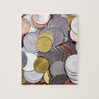Puzzle Monedas rumanas de la moneda