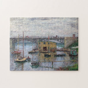 Puzzle Monet Bridge Argenteuil Gray Day Bella Artes
