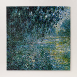 Puzzle Monet - Buenos días en el Sena en Lluvia, arte