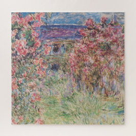 Puzzle Monet - Casa entre Rosas