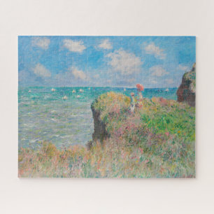 Puzzle Monet Cliff Walk en la pintura impresionista del p