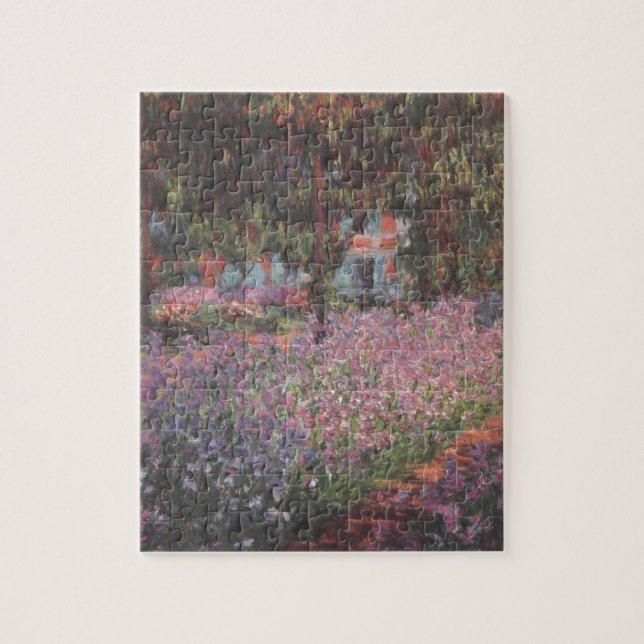 Puzzle Monet florece arte de las vides de Giverny del (Vertical)
