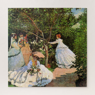 Puzzle Monet - Mujeres en el jardín