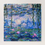 Puzzle Monet - Pintura de los Lilies de Agua (rosa) 1919<br><div class="desc">Water Lilies (rosa),  famoso cuadro impresionista de 1919 de Claude Monet—hermosa</div>