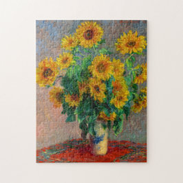 Puzzle Monet Sunflowers