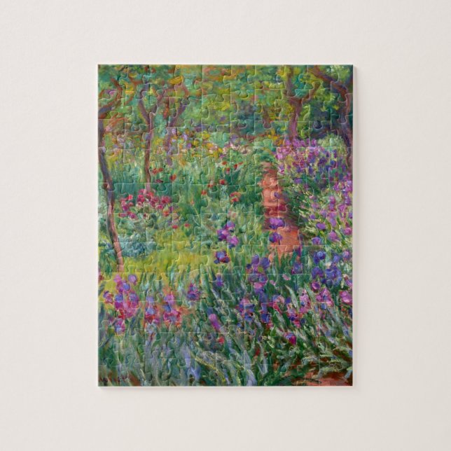 Puzzle Monet "The Iris Garden at Giverny" (Vertical)