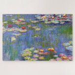 Puzzle Monet Water Lilies 1916 Óleo<br><div class="desc">El impresionista francés Claude Monet sigue siendo famoso y querido por las pinturas de nenúfares que creó en su estanque de jardín en Giverny</div>