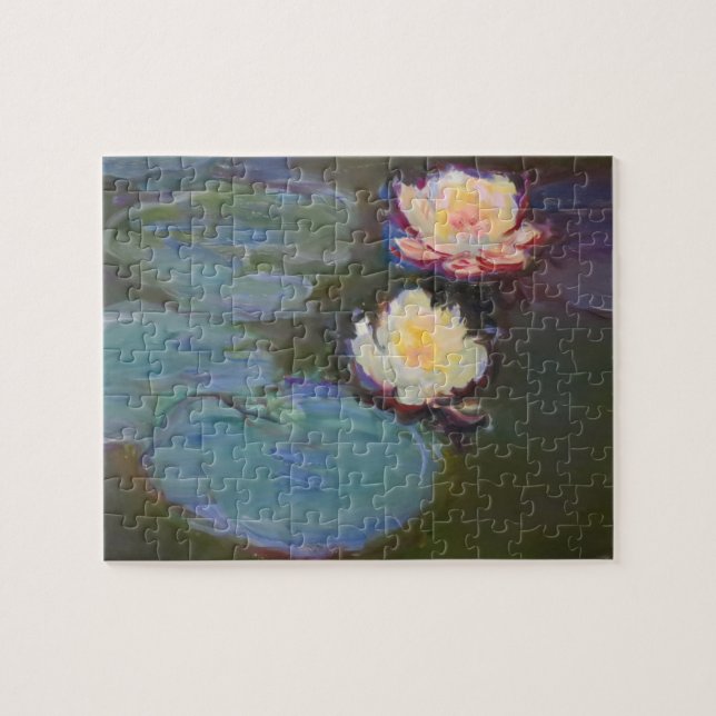 Puzzle Monet Water Lilies Pond Water Flowers (Horizontal)