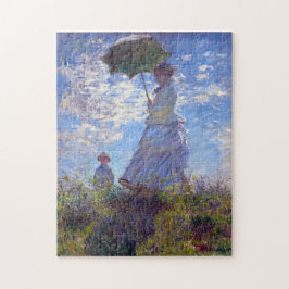 Puzzle Monet Woman con Bella Artes de Parasol