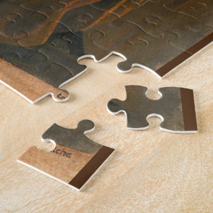 Puzzle Monje Gregoriano En La Oración Usando Cassock Con