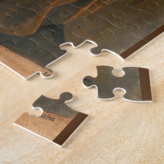 Puzzle Monje Gregoriano En La Oración Usando Cassock Con  (Lado)