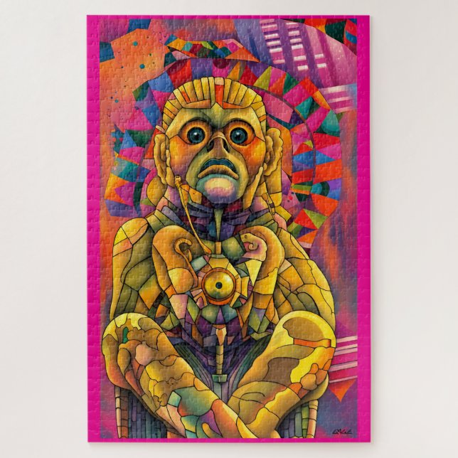 Puzzle Monkey Around, Monkey Out (Vertical)