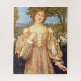 Puzzle Monna Giovanna (por Edward Robert Hughes)