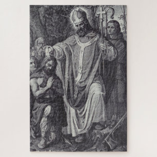 Puzzle Mono benedictino inglés de Saint Boniface