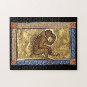 Puzzle Mono Bestiario Medieval c. 1270
