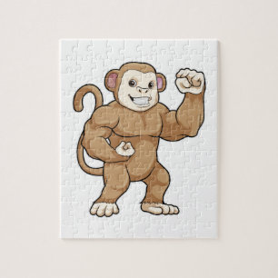 Puzzle Mono como constructor de cadáveres en Bodybuilding