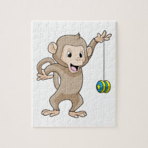 Puzzle Mono con Yo-yo
