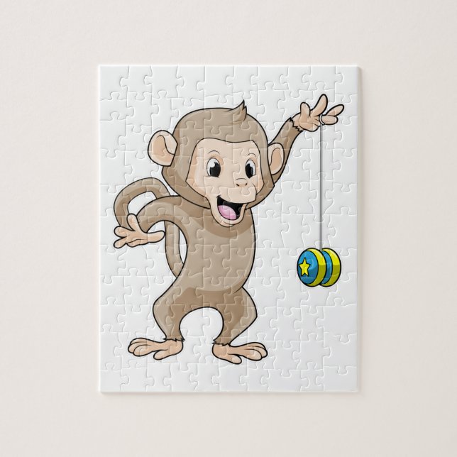 Puzzle Mono con Yo-yo (Vertical)