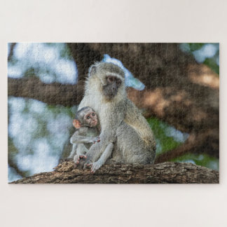Puzzle Mono Social – Foto de Animal Africano