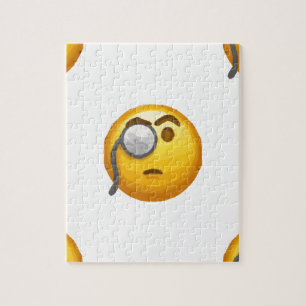 Puzzle monóculo de emoji