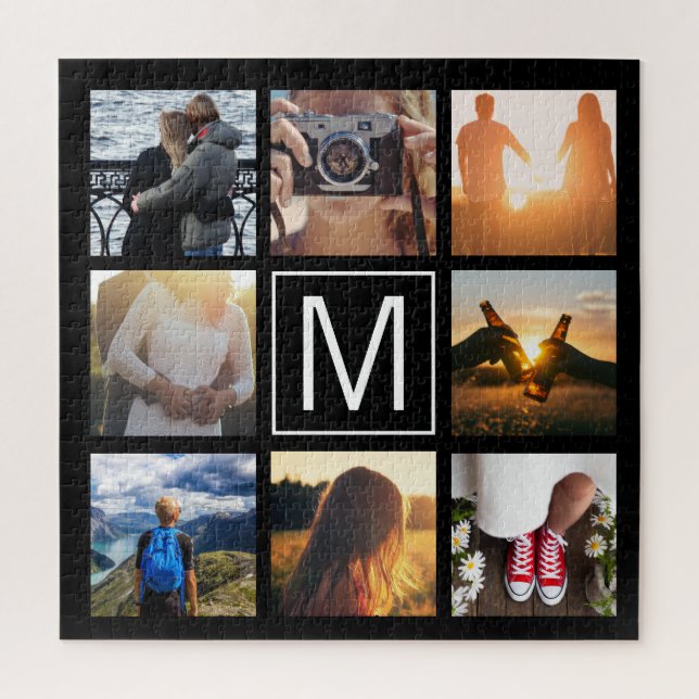 Puzzle Monograma 8 (Vertical)