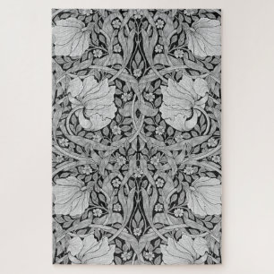 Puzzle Monotone gris impermeable, William Morris