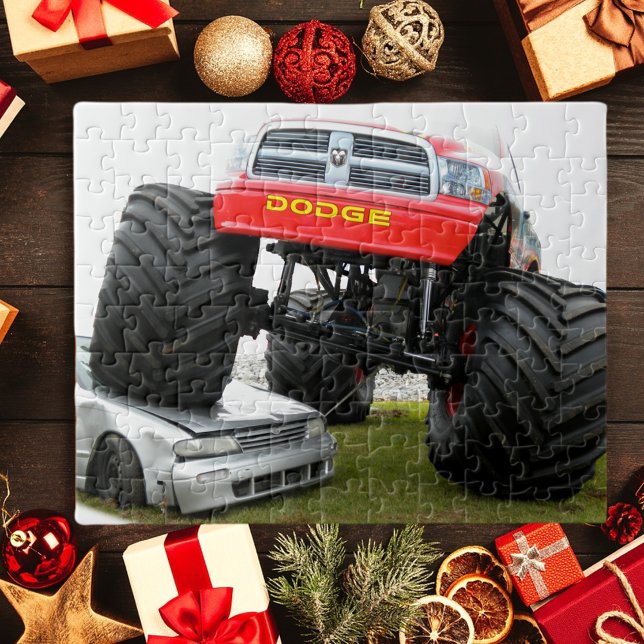 Puzzle Monster Truck Smashing Car (Subido por el creador)