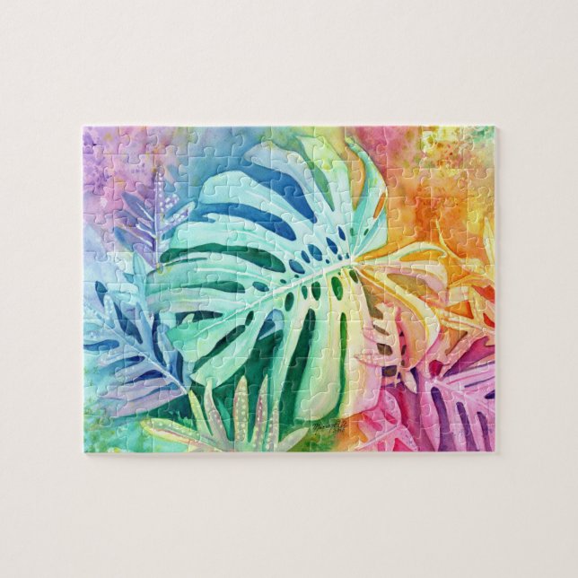 Puzzle Monstera (Horizontal)