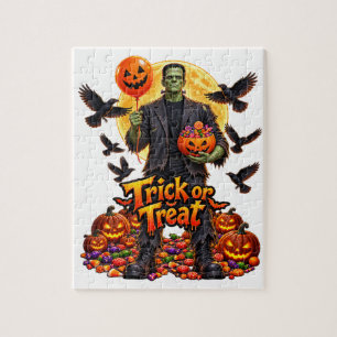 Puzzle monstruo de Frankenstein
