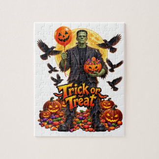 Puzzle monstruo de Frankenstein