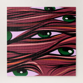 Puzzle Monstruo de ojos