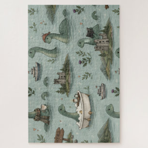 Puzzle Monstruo del lago Ness