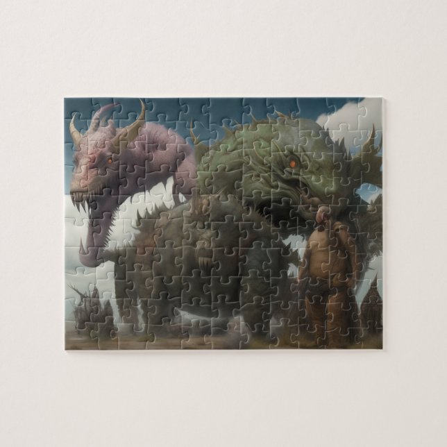 Puzzle Monstruos del Mundo de Fantasía (Horizontal)