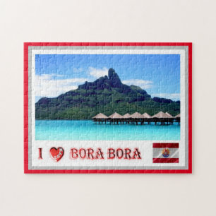 Puzzle Mont Otemanu - Bora Bora - Polinesia Francesa -