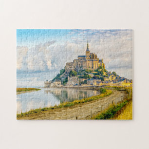 Puzzle Mont-Saint-Michel, Normandía, Francia