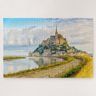 Puzzle Mont-Saint-Michel, Normandía, Francia