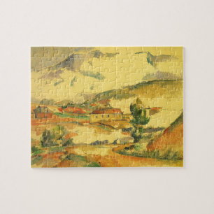 Puzzle Mont Sainte Victoire de Paul Cezanne, Arte de époc