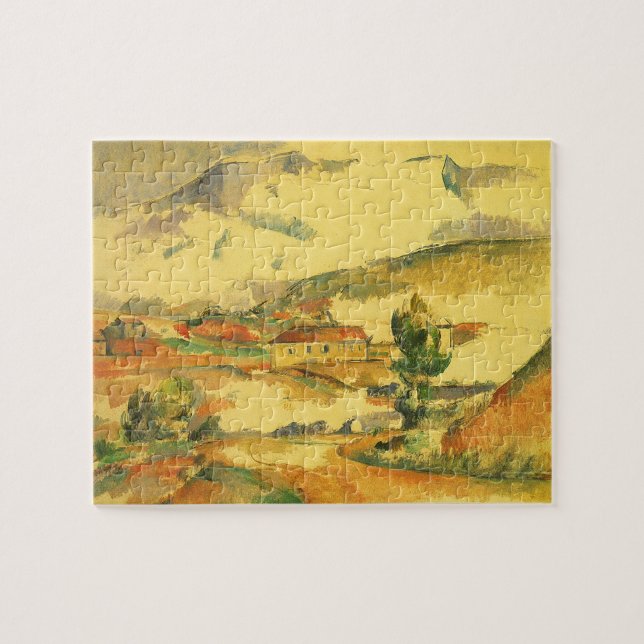 Puzzle Mont Sainte Victoire de Paul Cezanne, Arte de époc (Horizontal)