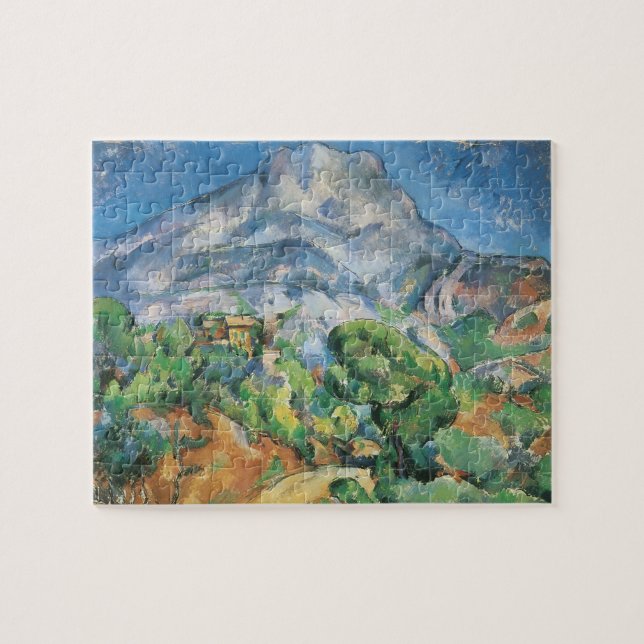 Puzzle Mont Sainte Victoire encima de Tholonet, Paul Ceza (Horizontal)
