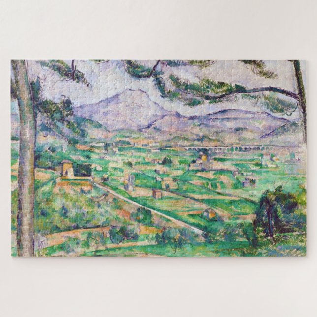 Puzzle Mont Sainte-Victoire, Paul Cezanne (Horizontal)