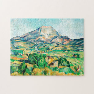 Puzzle Mont Sainte-Victoire por Paul Cezanne