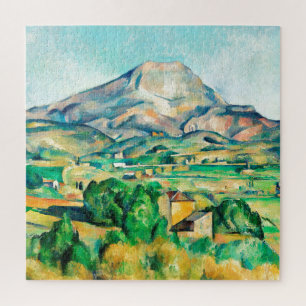 Puzzle Mont Sainte-Victoire por Paul Cezanne
