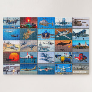 PUZZLE "MONTAJE" DE AERONAVAL NAVAL DE EE.UU.