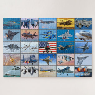 PUZZLE "MONTAJE" DE AERONAVES DE LUCHA CONTRA LOS EE.UU.