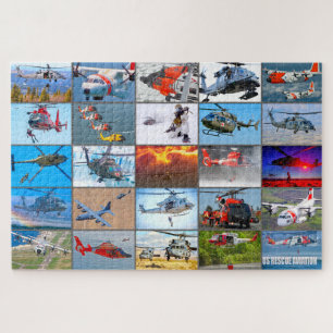 PUZZLE "MONTAJE" DE AVIACIÓN DE RESCATE DE EE.UU.