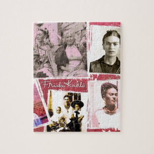 Puzzle Montaje de la foto de Frida Kahlo