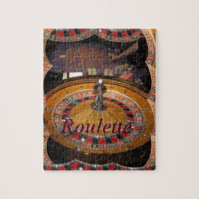 Puzzle Montaje de la rueda del Casino Roulette (Vertical)