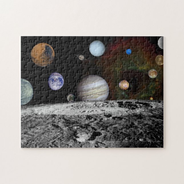 Puzzle Montaje del espacio (Horizontal)