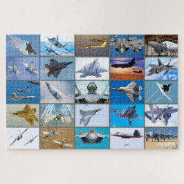 PUZZLE "MONTAJE" DEL RAPTOR F-22A
