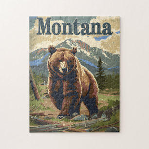 Puzzle Montana Brown Bear
